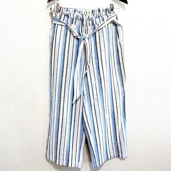 Fever Woman Stripe Pants Size M - Picture 1 of 13